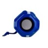 Parlante Bluetooth T&G 162 Iluminado FM USB SD Recargable - Azul