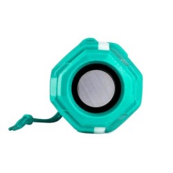 Parlante Bluetooth T&G 162 Iluminado FM USB SD Recargable - Verde