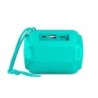 Parlante Bluetooth T&G 162 Iluminado FM USB SD Recargable - Verde