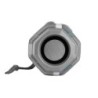 Parlante Bluetooth T&G 162 Iluminado FM USB SD Recargable - Gris