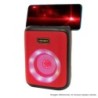 Parlante Bluetooth KIMISO 5015 Iluminado FM USB SD  - Rojo