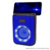 Parlante Bluetooth KIMISO 5015 Iluminado FM USB SD  - Azul