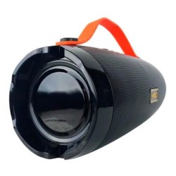 Parlante Bluetooth KIMISO 202 Iluminado FM USB SD Bass - Negro