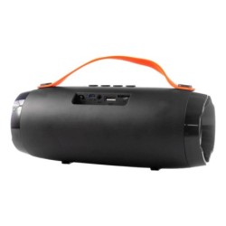 Parlante Bluetooth KIMISO 202 Iluminado FM USB SD Bass - Negro