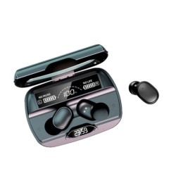 Audífonos Bluetooth S1 True Wireless 5.1 + PowerBank - Negro