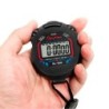 Cronómetro AnyTime 013 Fechador Alarma Split Rango 24 Hr - Negro