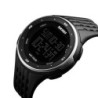 Reloj SKMEI Digital Sport Pin Led Crono T2 Light 1219 - Negro Plata