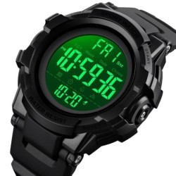 Reloj SKMEI Visor 1568 Sport Multi Dual Time Conteo Light - Negro