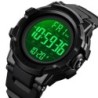 Reloj SKMEI Visor 1568 Sport Multi Dual Time Conteo Light - Negro