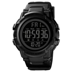 Reloj SKMEI Visor 1568 Sport Multi Dual Time Conteo Light - Negro