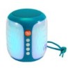 Parlante Bluetooth T&G 611 Iluminado FM USB SD Aux Recargable - Verde