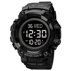 Reloj SKMEI Recognition 1968  Multifunción Retroiluminado - Negro