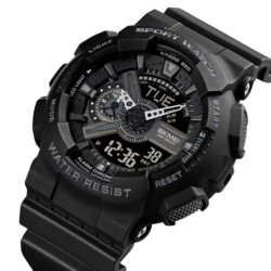 Reloj SKMEI Hybrid 1834 Multifunción Dual Deportivo - Negro