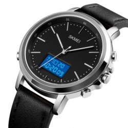 Reloj SKMEI Tempo 1652 Multifunción Dual Retroiluminado - Plata