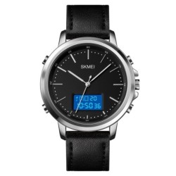 Reloj SKMEI Tempo 1652 Multifunción Dual Retroiluminado - Plata