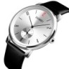 Reloj SKMEI Zinc 1398 Analógico Segundero Elegante - Plata