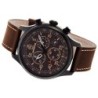 Reloj Timex Expeditión™ T49905 Cronógrafo Indiglo Cuero - Negro