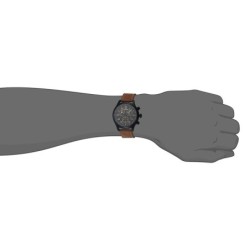 Reloj Timex Expeditión™ T49905 Cronógrafo Indiglo Cuero - Negro
