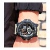 Reloj SMAEL Gear 8036 Dual Multifunción Retroiluminado - Negro