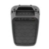 Parlante Bluetooth KIMISO 1001 Iluminado FM USB SD - Rojo