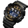 Reloj SKMEI Patrol 1857 Digital Multifunción Horario Mundial - Dorado