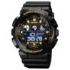 Reloj SKMEI Patrol 1857 Digital Multifunción Horario Mundial - Dorado
