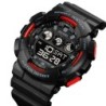 Reloj SKMEI Patrol 1857 Digital Multifunción Horario Mundial - Rojo