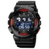 Reloj SKMEI Patrol 1857 Digital Multifunción Horario Mundial - Rojo