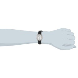 Reloj Timex Easy Reader Analógico Indiglo Piel Dama - Negro