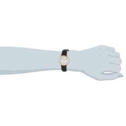 Reloj Timex Easy Reader Analógico Indiglo Piel Dama - Dorado