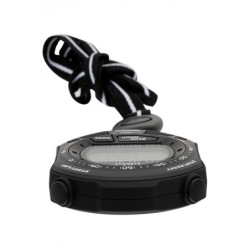 Cronómetro Q&Q MF01J 150 Memorias Rango 10 hrs Resolución 01/100 Negro
