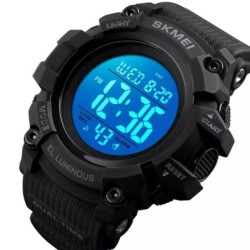 Reloj SKMEI Elite 1522  Multifunción Sport Retroiluminado - Negro