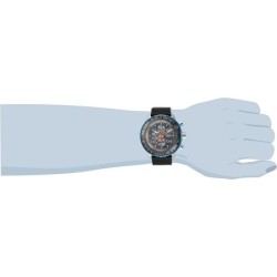 Reloj Invicta Aviator 34025 Cronógrafo 3 Esferas Hombre - Negro