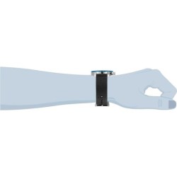 Reloj Invicta Aviator 34025 Cronógrafo 3 Esferas Hombre - Negro