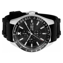 Reloj Invicta Aviator 38402 Fechador 3  Esferas Hombre  - Negro