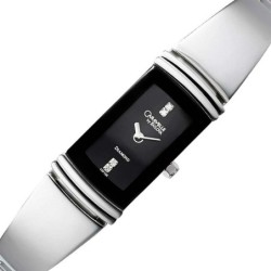 Reloj  Caravelle by Bulova Diamond 98L207 Analógico Dama - Plata