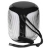Parlante Bluetooth T&G 611 Iluminado FM USB SD Aux Recargable - Negro