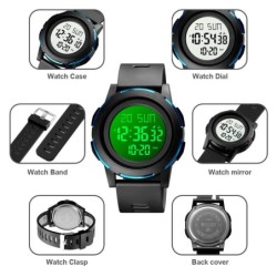 Reloj SKMEI Wheel 1732 Dual Multifunción Iluminación - Azul