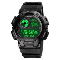 Reloj SKMEI Army 1723 Digital Deportivo Multifunción - Negro