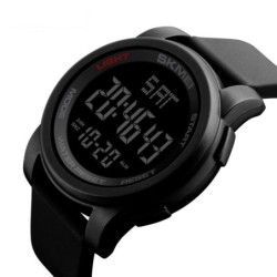 Reloj SKMEI 1257 Ciclope Dual Time Countdown Snooze BackLight - Negro