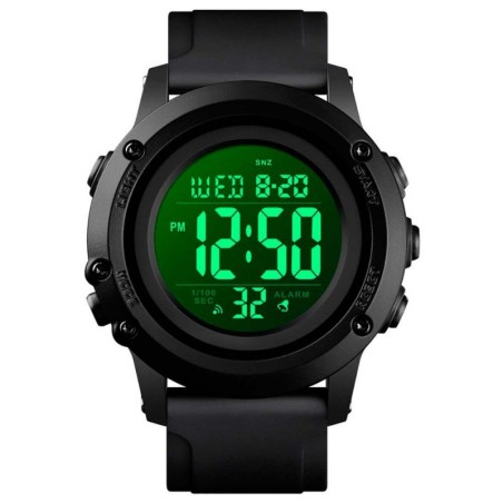 Reloj SKMEI Stealthy 1506 Digital Dual Retroiluminado - Negro