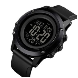 Reloj SKMEI Stealthy 1506 Digital Dual Retroiluminado - Negro