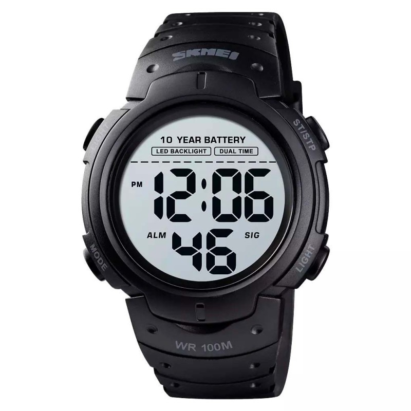 Reloj SKMEI Focal 1560 Digital Horario Dual Multifunción - Negro
