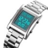 Reloj SKMEI Suit 1812 Digital Horario Dual Fechador Acero - Negro