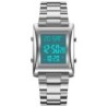 Reloj SKMEI Suit 1812 Digital Horario Dual Fechador Acero - Negro
