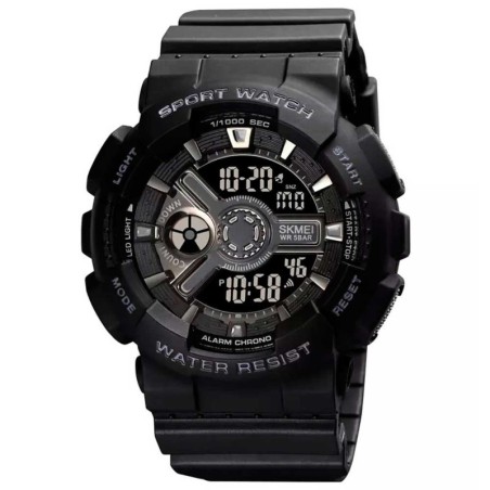 Reloj SKMEI Chrono 1828 Digital Dual Multifunción Deportivo - Negro