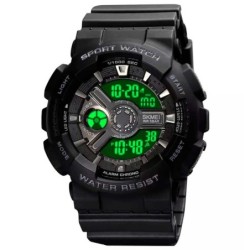 Reloj SKMEI Chrono 1828 Digital Dual Multifunción Deportivo - Negro