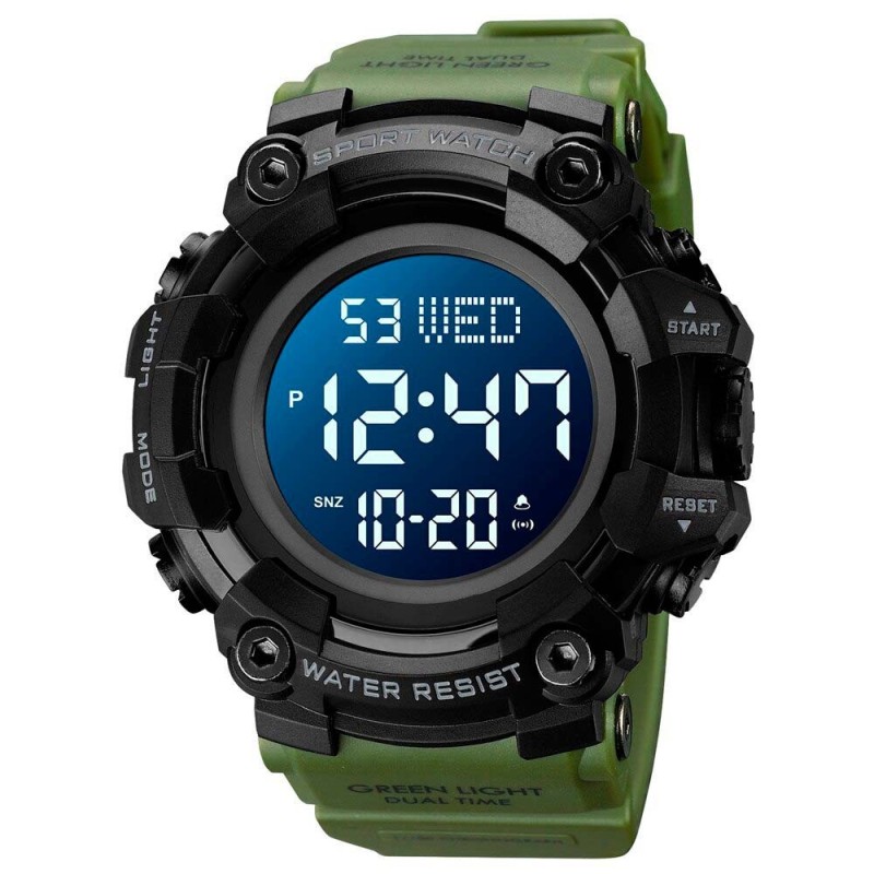 Reloj SKMEI Recognition 1968  Multifunción Retroiluminado - Verde