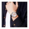 Reloj SKMEI Moon 9236 Analógico Crono Fechador Fase Lunar - Plata