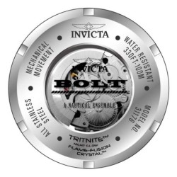 Reloj Invicta Bolt 31176 Automatico 2 Esferas Esqueleto - Plata Oro